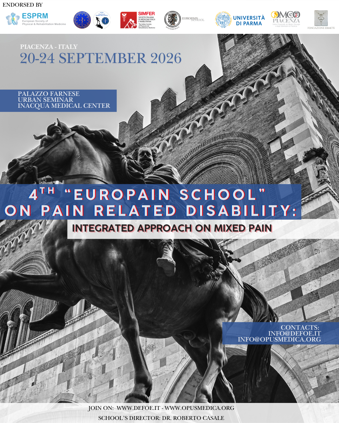 4th EUROPAIN School on Pain Related Disability